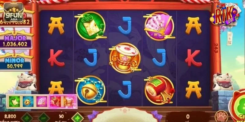 Nổ hũ mèo thần tài tại RIKVIP có luật chơi rất dễ hiểu.