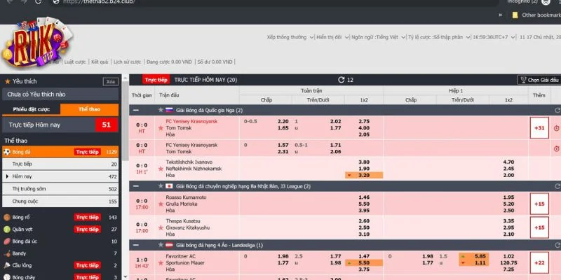 Tăng khả năng chiến thắng với bí quyết soi kèo thể thao RIKVIP.