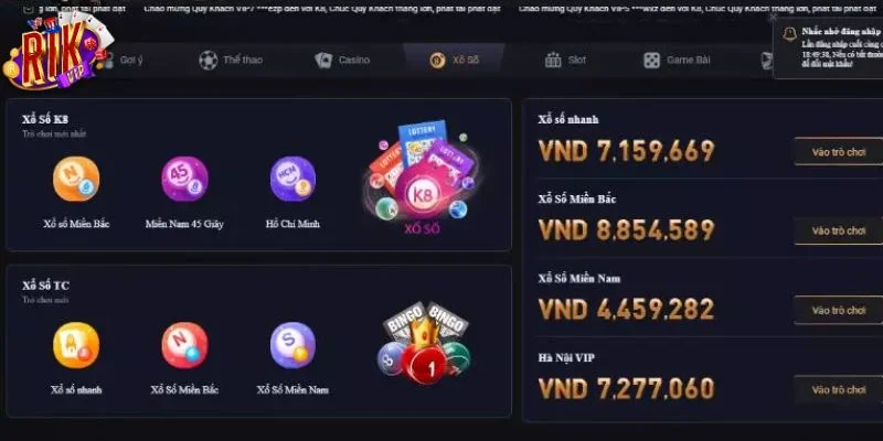 Luật chơi xổ số RIKVIP không hề khó hiểu như nhiều người lầm tưởng. 